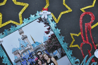 Disney layout_clear scraps_embellishments