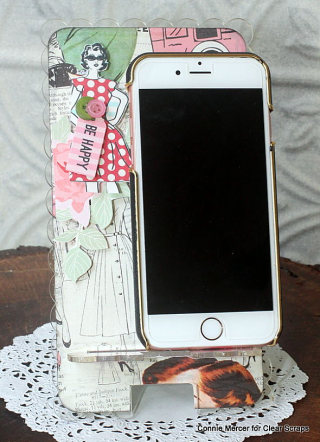 Clear scraps_phone stand_c. mercer Clear scraps_phone stand_c. mercer