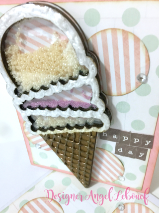 Ice Cream Card Close up 2
