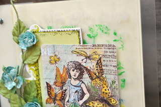 Sticker album_clear scraps_nancy keslin_stencil