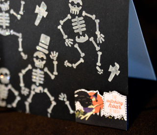 Clear Scraps Skull Stencil Pinky Hobbs - 2