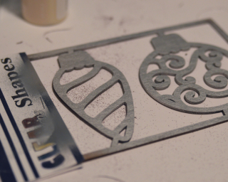 Clear Scraps Holiday Glitter Ornament and Shaker by Pinky - 7 Clear Scraps Holiday Glitter Ornament and Shaker by Pinky - 7