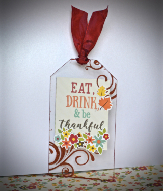 Clear Scraps November Tag Pinky Hobbs - 1