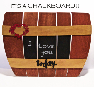 Clear Scraps Whisky Barrel Chalkboard - 1 copy