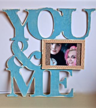 Clear Scraps You and Me Wood By Pinky Hobbs - 2