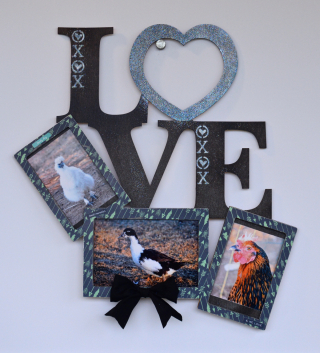 Clear Scraps Wood LOVE by Pinky Hobbs - 2