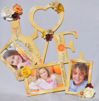 Love_clear scraps_wall art_nancy keslin_close up