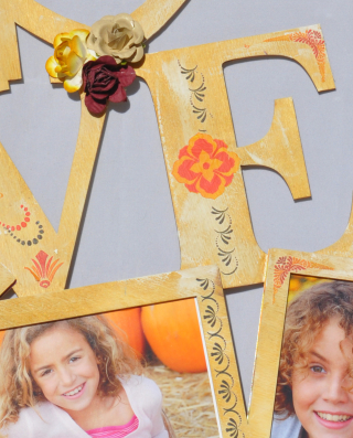 Love_clear scraps_wall art_nancy keslin_close up