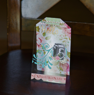 Clear Scraps Tag Card by Pinky Hobbs - 1