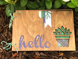 Clear Scraps_Hello_Succulent_Card