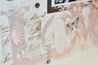 Love Layout_close up_clearscraps_nancy keslin_prima
