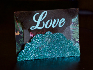 Clear Scraps Love Send It Clear Card by Pinky Hobbs - 1