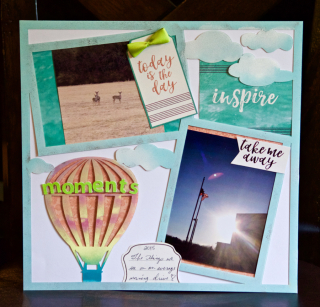 Clear Scraps Moments Layout by Pinky Hobbs - 4