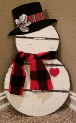 Snowman pallet Snowman pallet