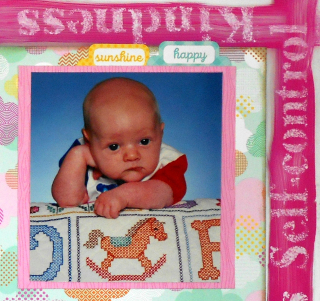 Clear_Scraps_Acrylic 12x12_You Are My Sunshine close up 3