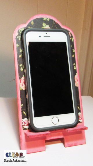 Floral-phone-stand-clearscraps-steph-ackerman