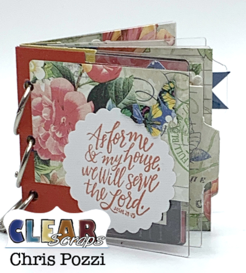 ClearScrapMiniTabAlbum