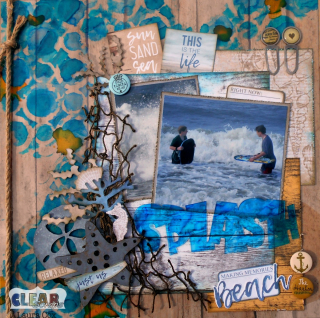 Clear_Scraps_Acrylic LO_Splash of Paradise