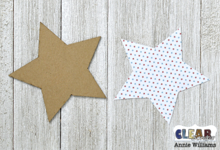 Patriotic Shaker Wand by Annie Williams for CS - Paper