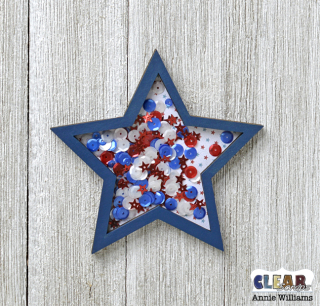 Patriotic Shaker Wand by Annie Williams for CS - Assembled Shaker