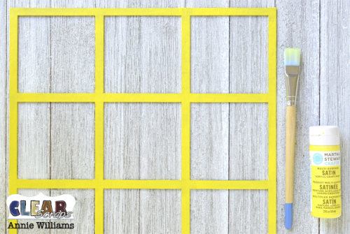 Summer Travel Game Board by Annie Williams for Clear Scraps - Paint Border