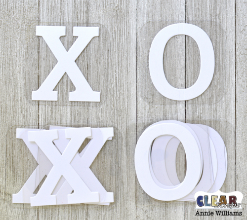 Summer Travel Game Board by Annie Williams for Clear Scraps - Assemble Game Pieces