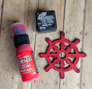 Clear_Scraps_Our Happy Place XL Wood Quote_Ahoy There_close up 1(1)