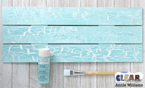 Simple Life Photo Frame Pallet by Annie Williams for Clear Scraps - Topcoat