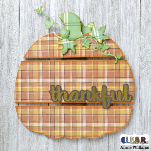 Thankful Pumpkin Pallet by Annie Williams for Clear Scraps - Flat Thankful Pumpkin Pallet by Annie Williams for Clear Scraps - Flat