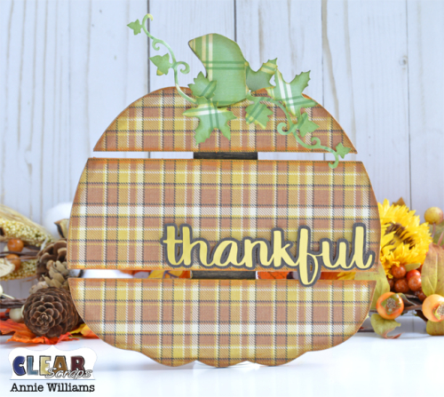 Thankful Pumpkin Pallet by Annie Williams for Clear Scraps - Main Thankful Pumpkin Pallet by Annie Williams for Clear Scraps - Main