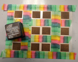 Clear_Scraps_4x6 Plaid Stencil_Fall Plaid Card close up 1 Clear_Scraps_4x6 Plaid Stencil_Fall Plaid Card close up 1