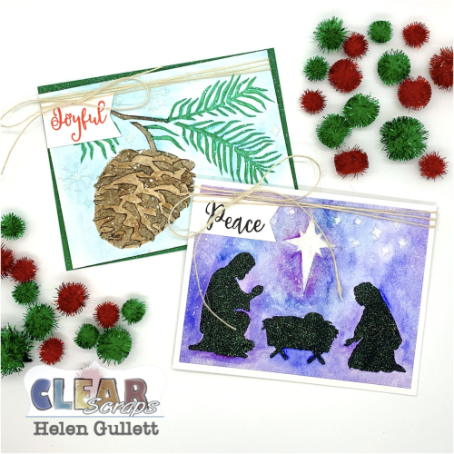 ClearScraps_Stencil4x6_MixedMedia_ChristmasCards_01