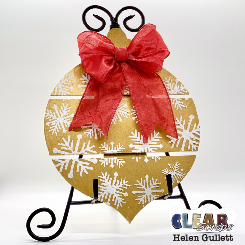 Clear_Scraps_Bulb_Medium_DIY_Pallet Shape_6x6_Stencil_Nordic_Snowflakes