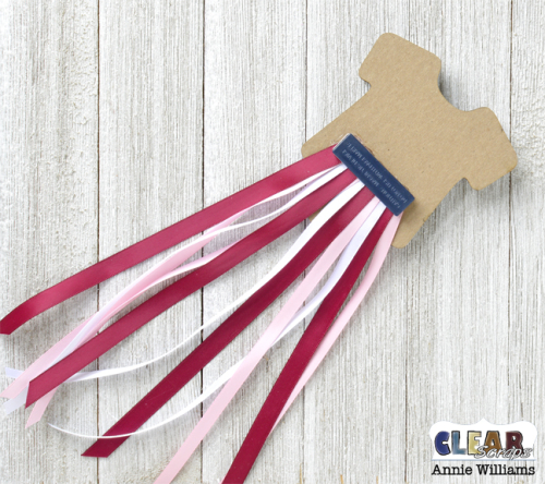 Baby Onesie Shaker Pin by Annie Williams for Clear Scraps - Back