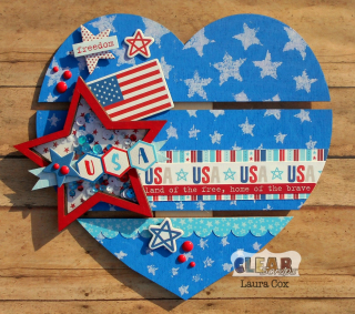 Clear_Scraps_DIY Pallet_Patriotic Heart