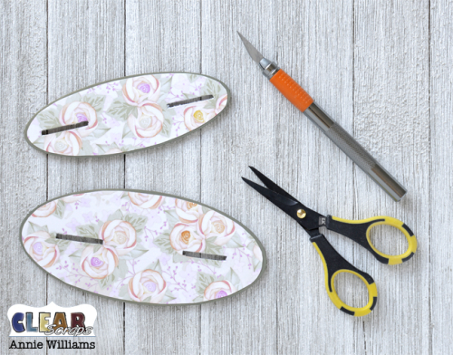 Grandkids Word Frame by Annie Williams for Clear Scraps - Decorate Base