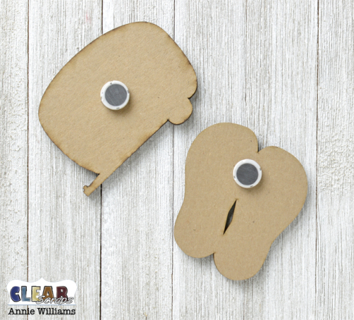 Vacation Shaker Magnets by Annie Williams for Clear Scraps - Back