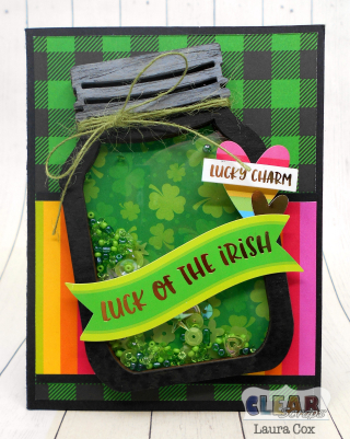 Clear_Scraps_Mini Shaker_Luck of the Irish Clear_Scraps_Mini Shaker_Luck of the Irish