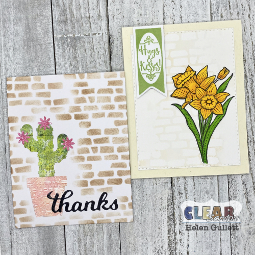 Clearscraps-brick-stencil-cards-helengullett Clearscraps-brick-stencil-cards-helengullett