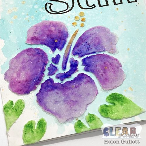 Clear_Scraps_Be_Still_Hibiscus_Mixed_Media_Card_1