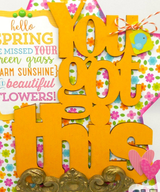 Clear_Scraps_XL Script Wood Quote_You Got This close up 1