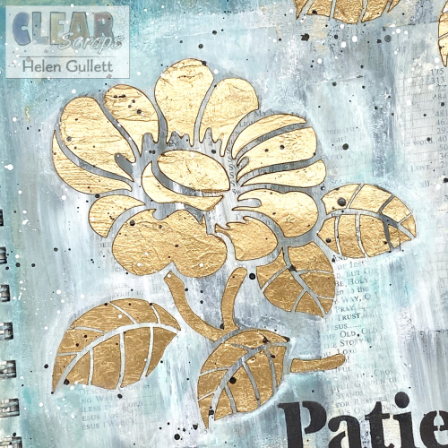 ClearScraps-Patience-BeStill-ArtJournal-HelenGullett-2 ClearScraps-Patience-BeStill-ArtJournal-HelenGullett-2