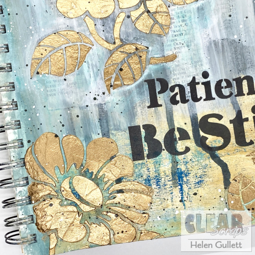 ClearScraps-Patience-BeStill-ArtJournal-HelenGullett-4 ClearScraps-Patience-BeStill-ArtJournal-HelenGullett-4