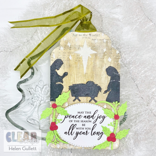 ClearScraps_AcrylicTag_MixedMedia_ChristmasTag_HelenGullett_1 ClearScraps_AcrylicTag_MixedMedia_ChristmasTag_HelenGullett_1