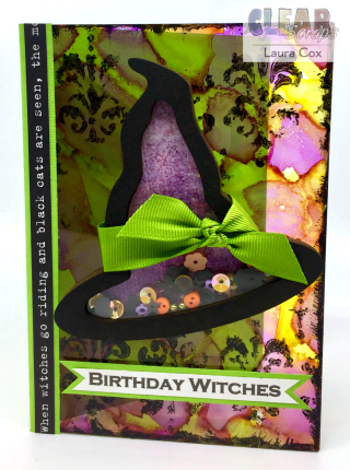 Clear_Scraps_Witch Hat Shaker_Birthday Witches Card 1