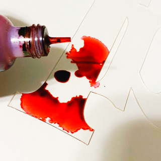 Clear_scraps_clear_expressions_word_title_imagine_acrylic_alcohol_ink_1