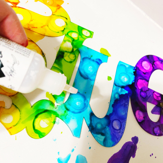 Clear_scraps_clear_expressions_word_title_imagine_acrylic_alcohol_ink_5