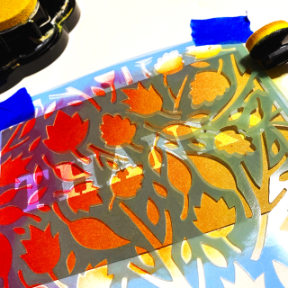 Clear_scraps_stencil_twigs_leaves_card_stenciled_fall_thanks_thank_you_autumn_thanksgiving_pigment_ink_izink_technique_tami_sandes_color2