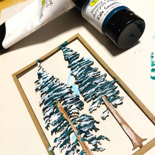 Clear_scraps_red_truck_christmas_decor_wood_stencil_3