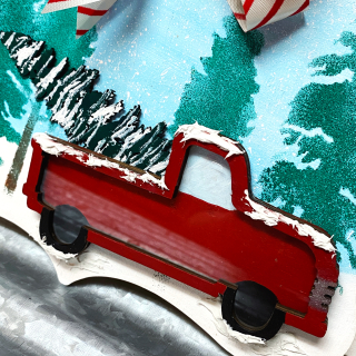Clear_scraps_red_truck_christmas_decor_wood_stencil_5